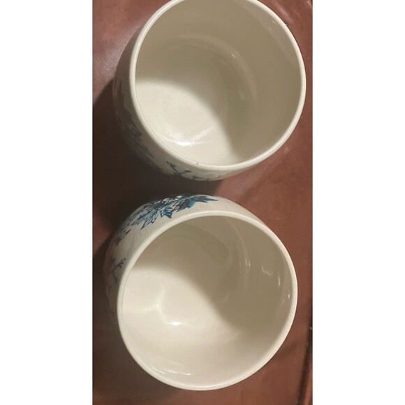 2 Vintage Kutani Japanese Tea cups peacock gold Teal Blues 3x3 Asian Art ceramic - Picture 13 of 16